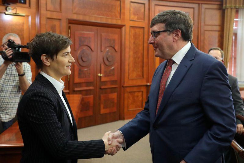 Ana Brnabić i Metju Palmer - Avaz