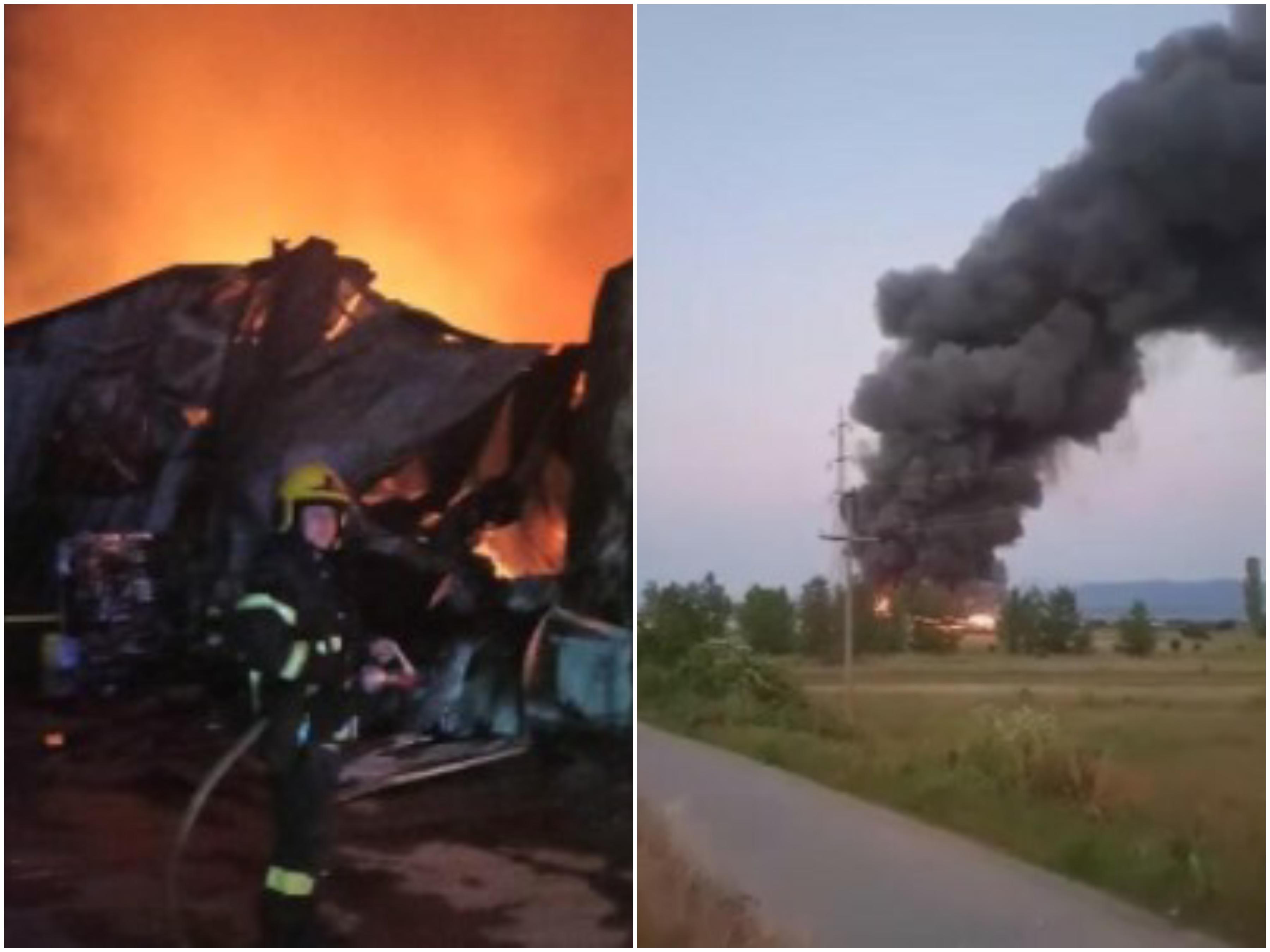 Stravične scene: Ogroman požar, cijeli grad u dimu, odjekuju eksplozije