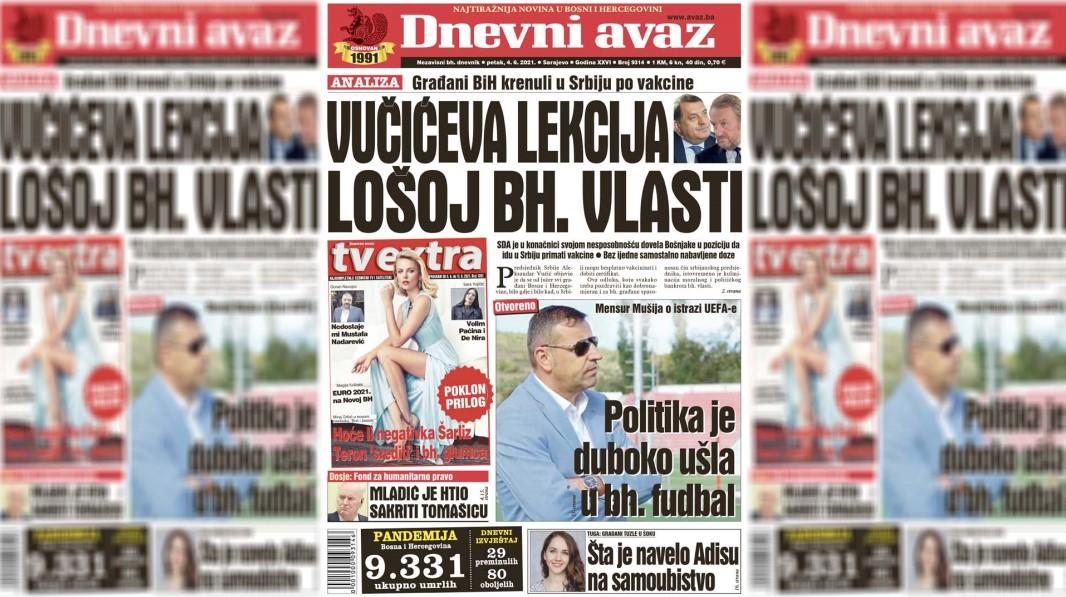 Vučićeva lekcija lošoj bh. vlasti