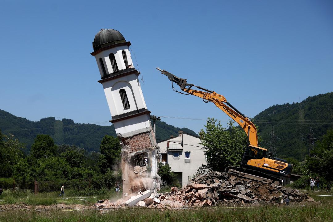 Tužilaštvo BiH informirano o uklanjanju crkve u Konjević Polju