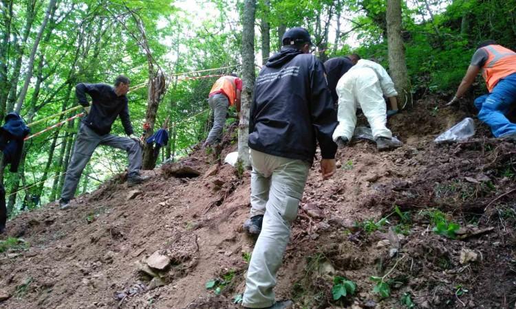 Exhumation in Kalinovik area - Remains of seven victims found