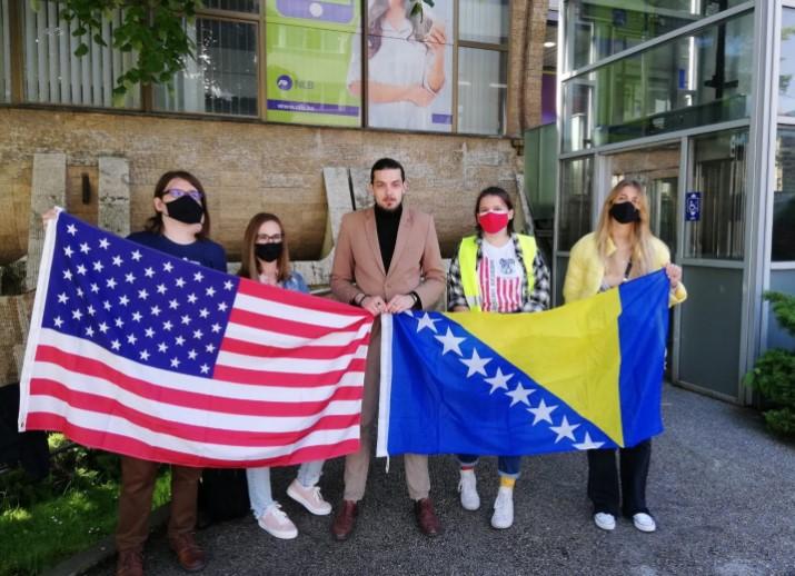 Studenti tokom ranijih protesta ispred AU BiH - Avaz