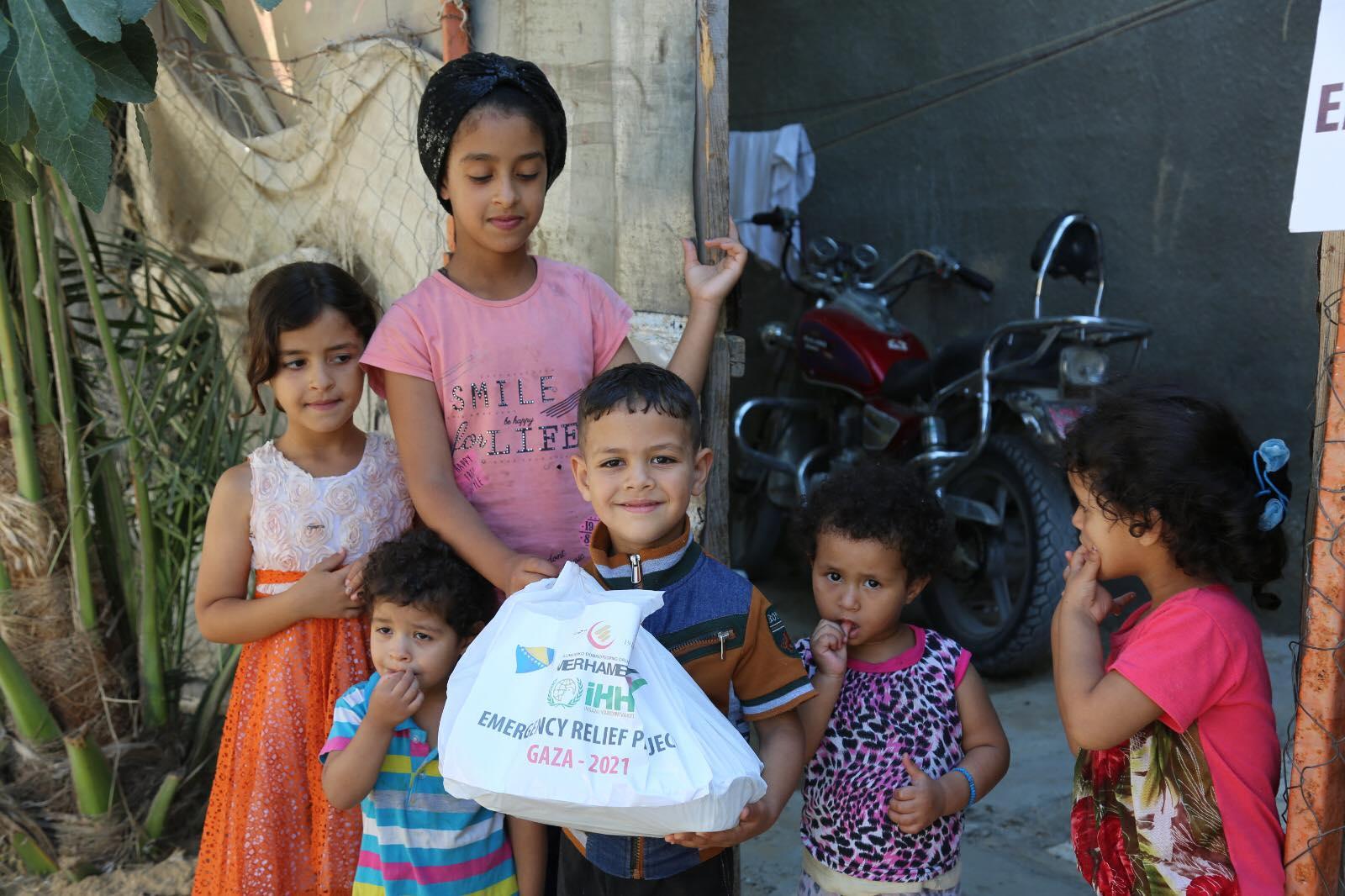 "Merhamet" podijelio 5.000 obroka palestinskom narodu u pojasu Gaze