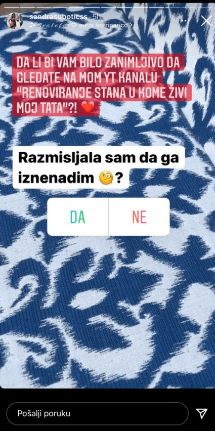 Objava na Instagramu - Avaz