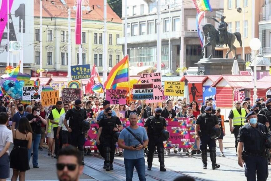 Napadnuti učesnici Parade ponosa u Zagrebu, više uhapšenih