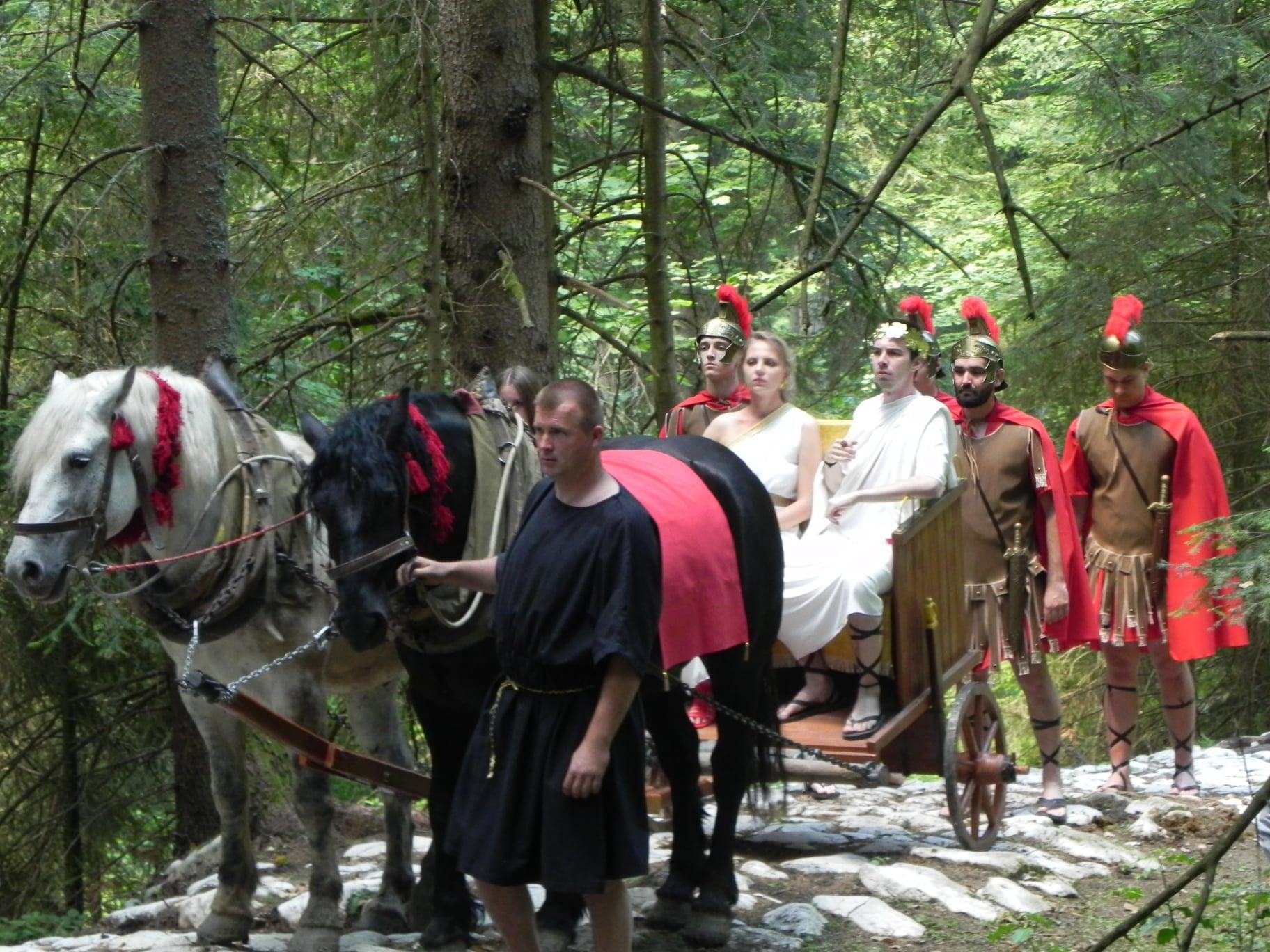 Otvorena cesta iz Rimskog doba uz originalnu manifestaciju