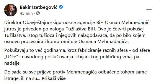 Status Bakira Izetbegovića - Avaz