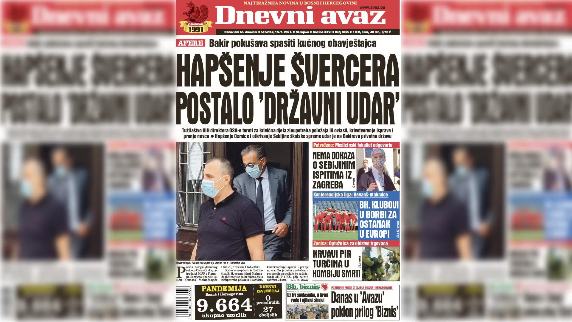 Hapšenje švercera postalo "državni udar"