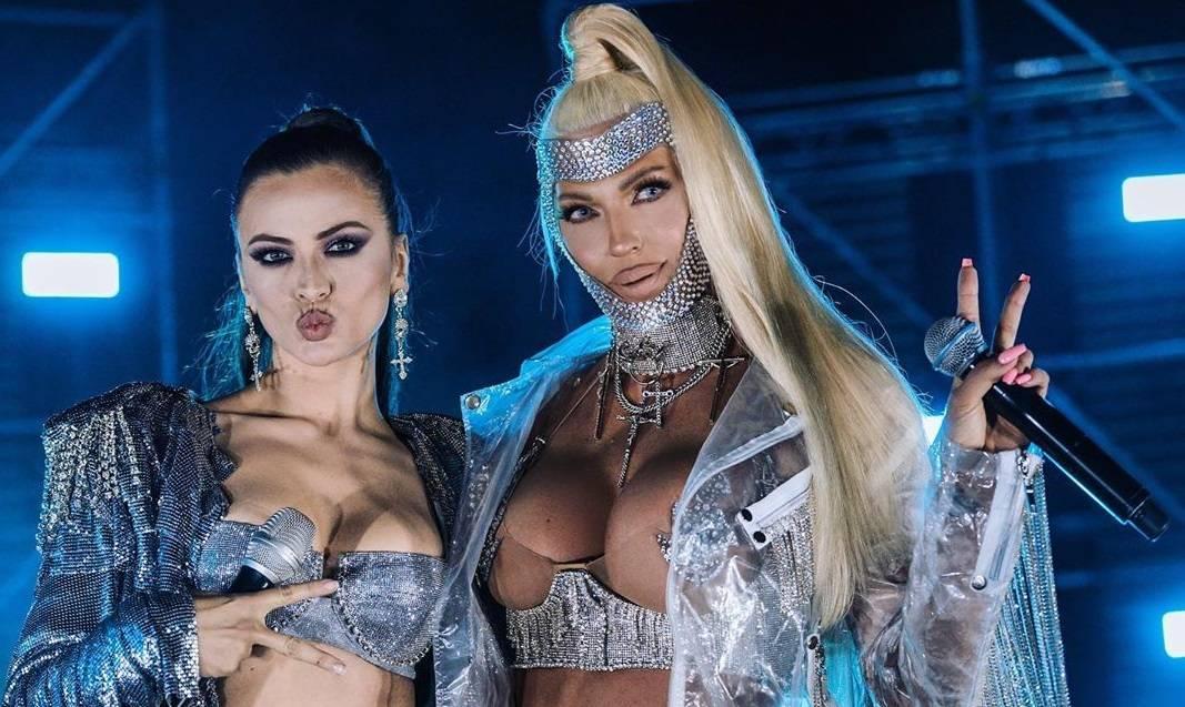 Jelena Karleuša i Milica Pavlović pozirale u mini haljinama, pa izazvale lavinu komentara