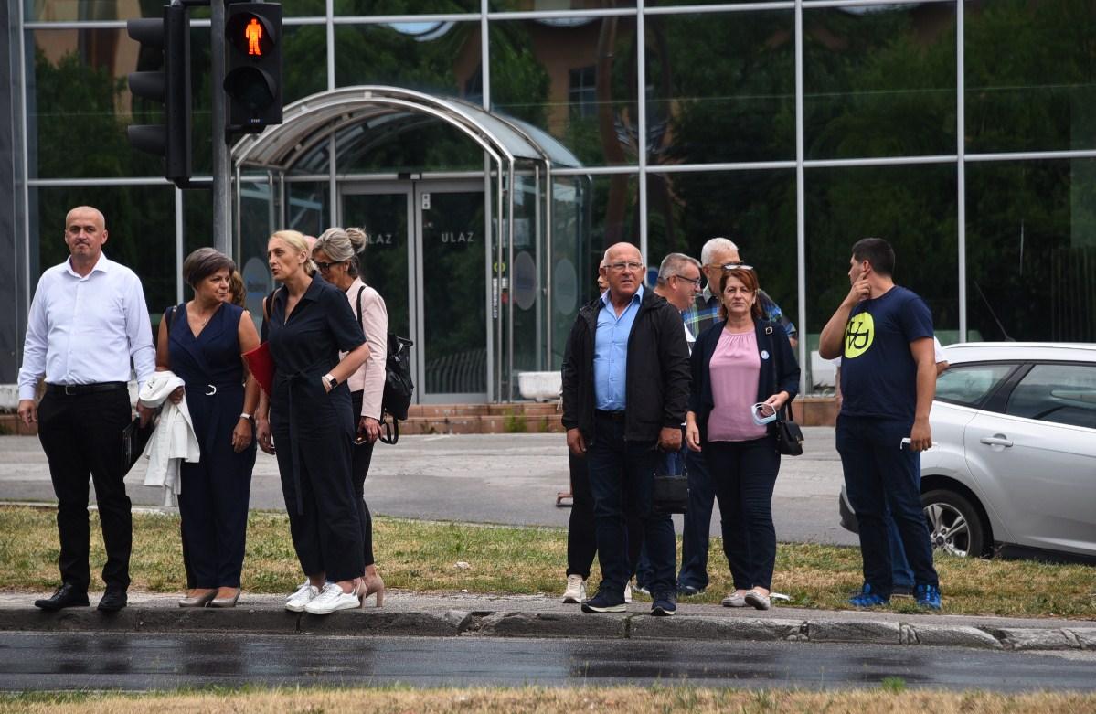 Dolazak u Sud BiH optuženih u slučaju "Memić": Stigao i otac rahmetli Dženana, Muriz Memić - Avaz