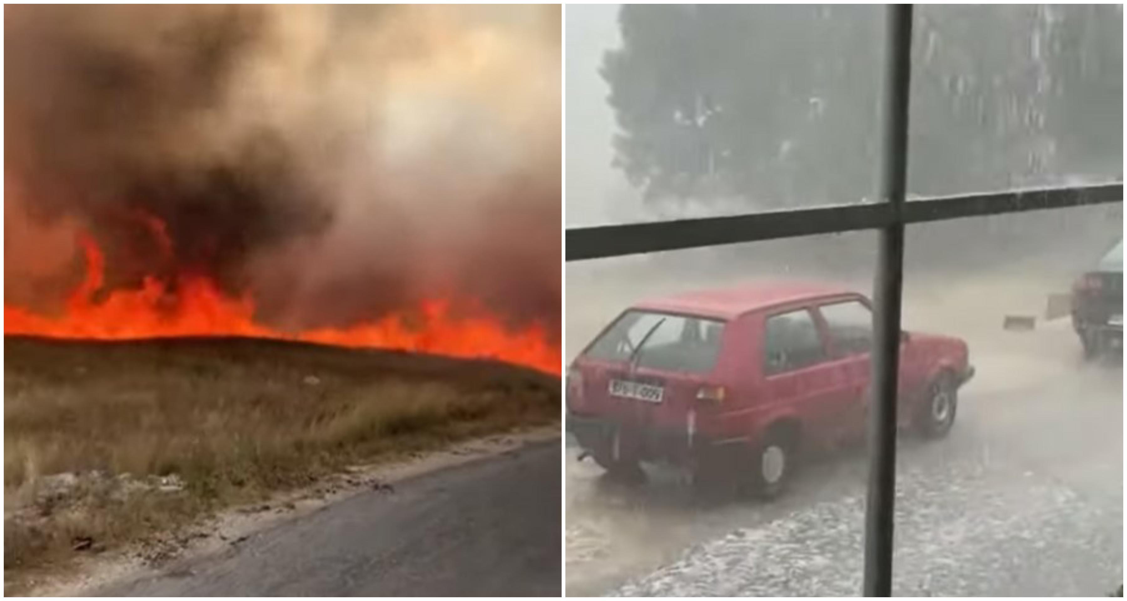 Video / Božije davanje: Vatrena stihija gutala sve pred sobom, a onda je pala kiša