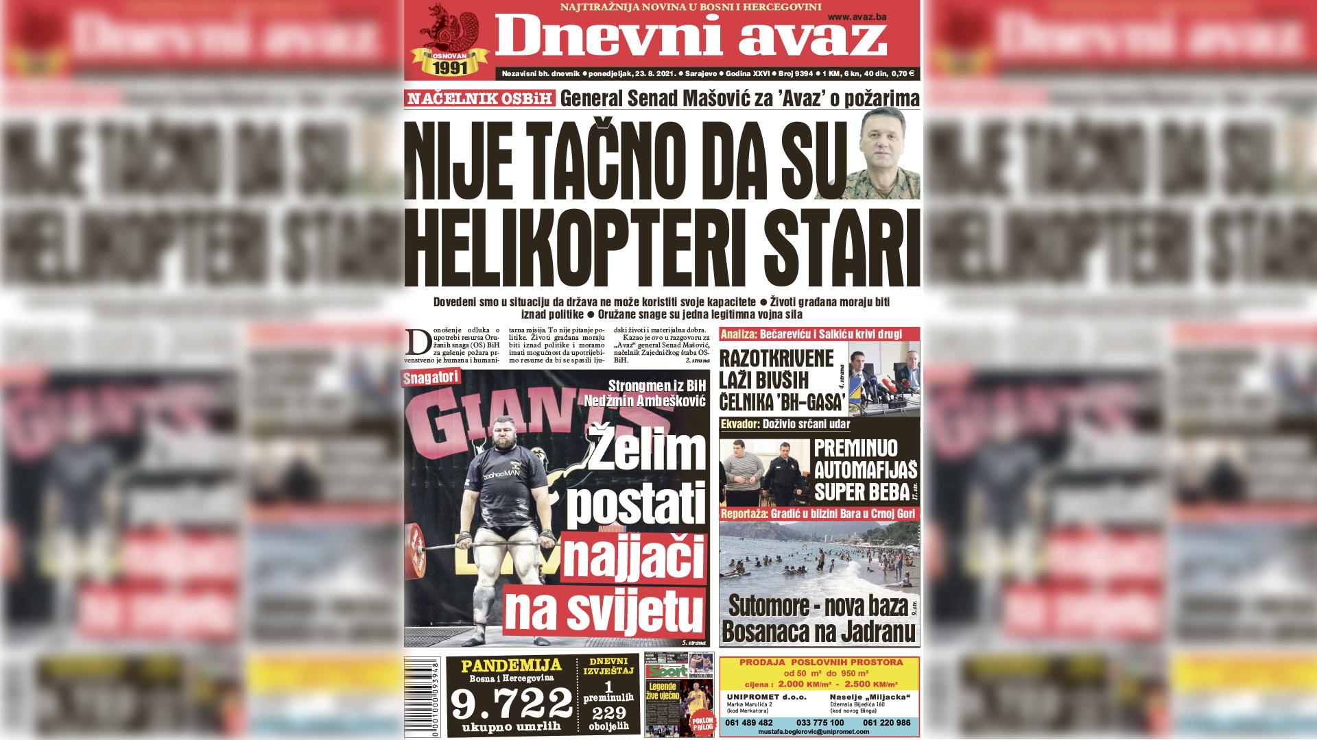 Nije tačno da su helikopteri stari