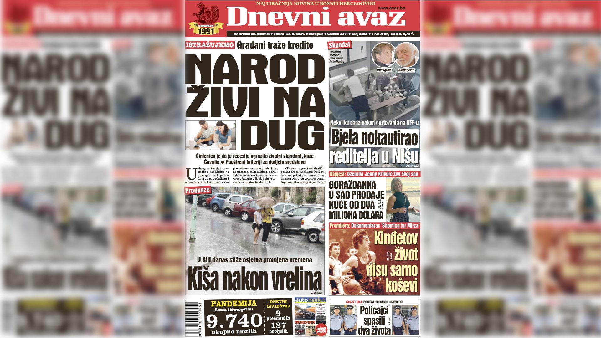 Narod živi na dug