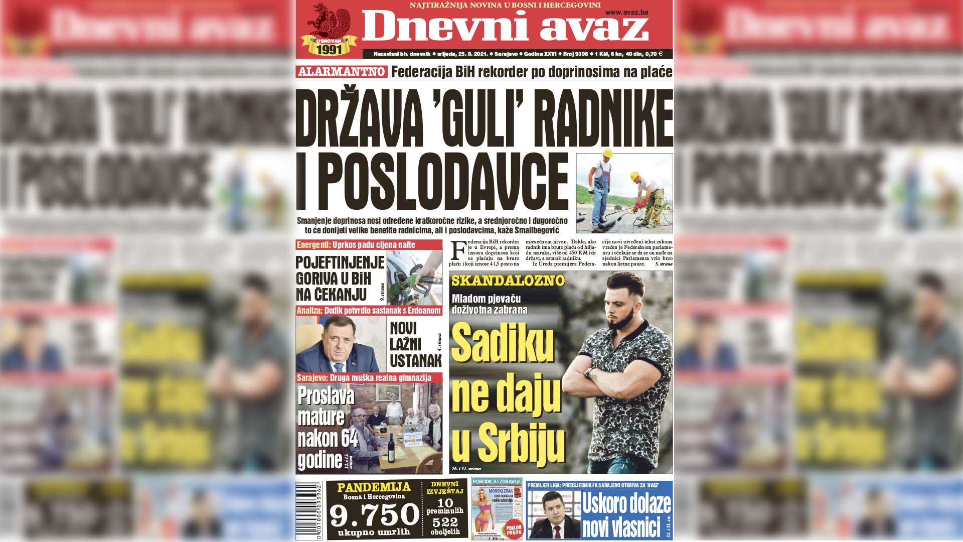 Država "guli" radnike i poslodavce