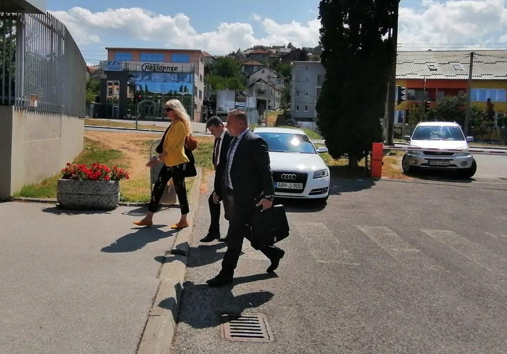 The accused and their lawyers arrived at the trial - Avaz