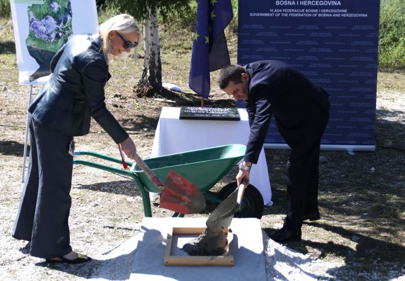 Foundation stone laid for the construction of the Sarajevo Detention Unit