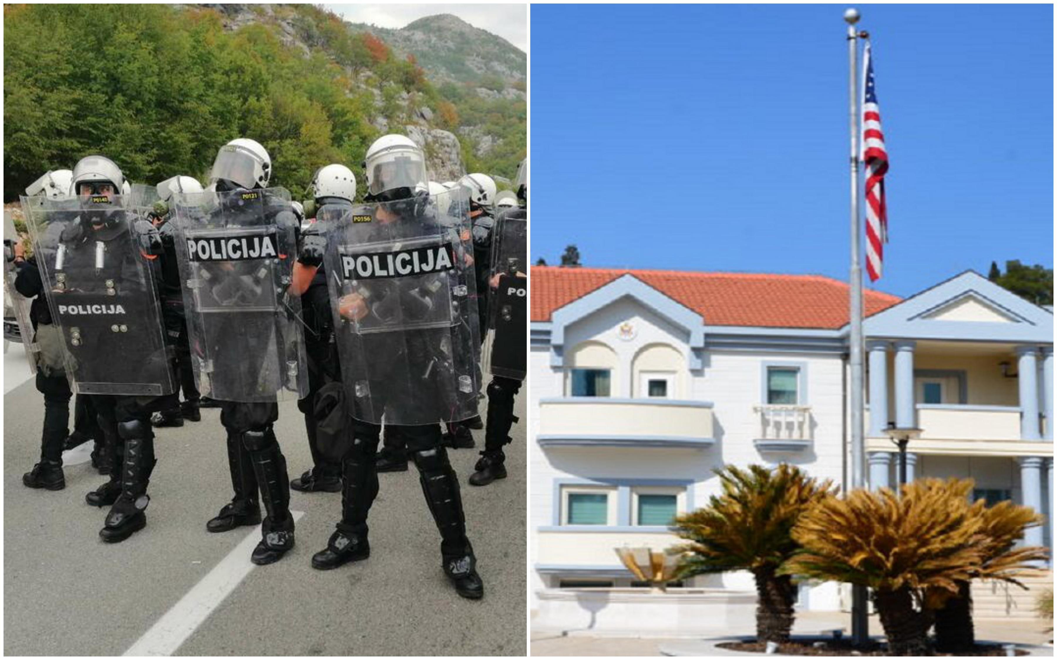 Ambasada SAD: Građani da ne ispoljavaju bijes prema policiji, policajci da uspostave mir