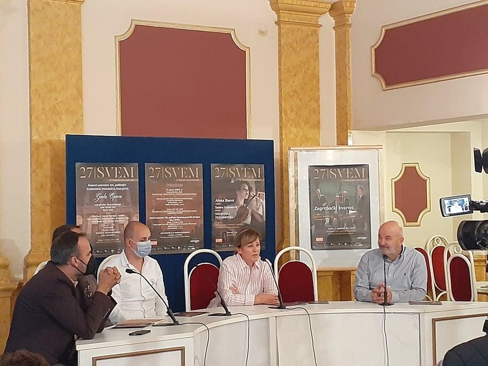 S današnje press konferencije u Narodnom pozorištu Sarajevo - Avaz