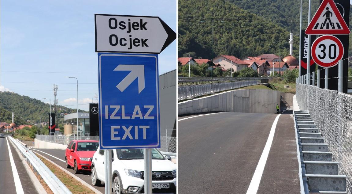 Na brzoj cesti puštena u promet isključna traka za Osjek