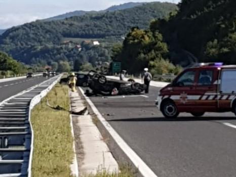 Nakon nesreće kod Visokog: Vozila sklonjena s ceste i saobraćaj se odvija normalno