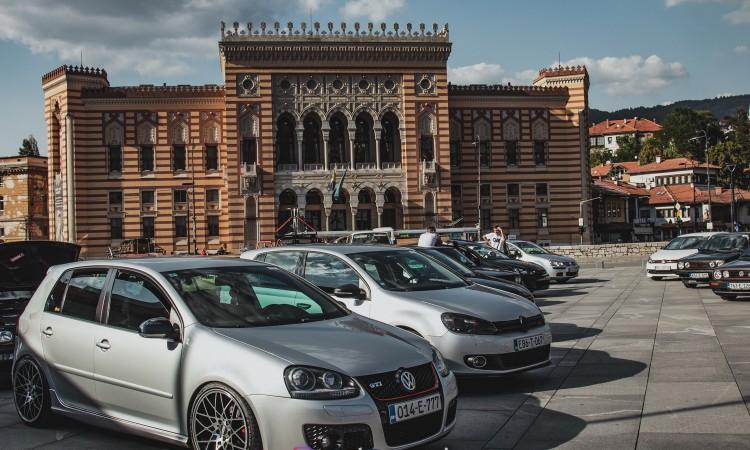 Automobilistička manifestacija 'Golf Fest 2021' u Sarajevu