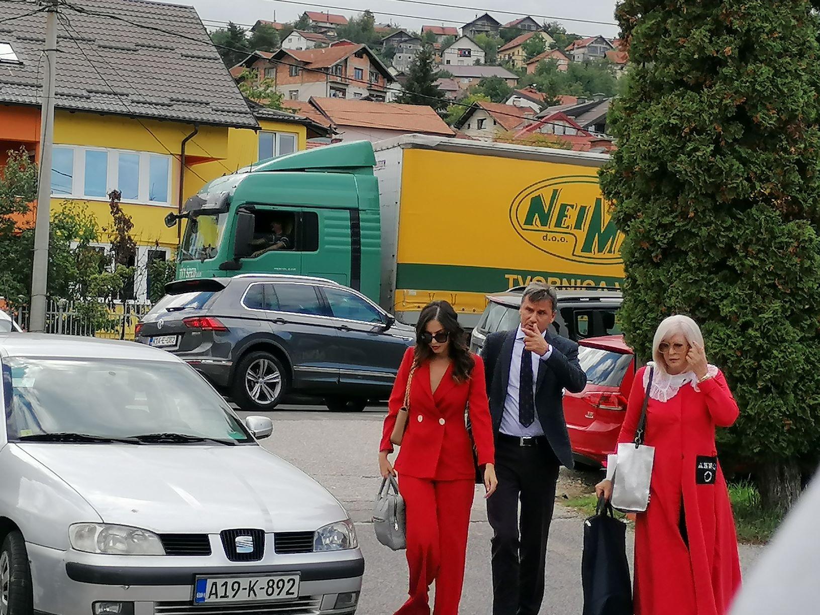 Arrival of the accused in the "Ventilators" affair at the Court of B&H - Avaz