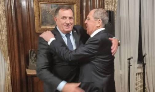 Beograd: Počela radna večera, Dodik i Lavrov se srdačno pozdravili