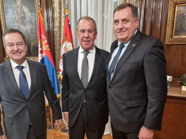 Dačić, Lavrov i Dodik - Avaz