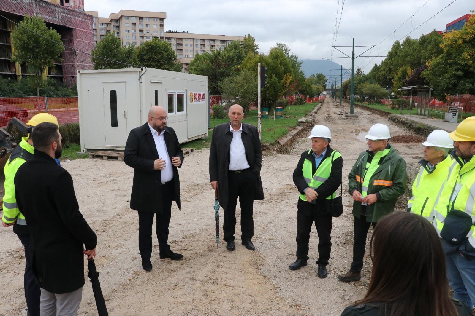 Adnan Šteta u petak posjetio gradilište - Avaz