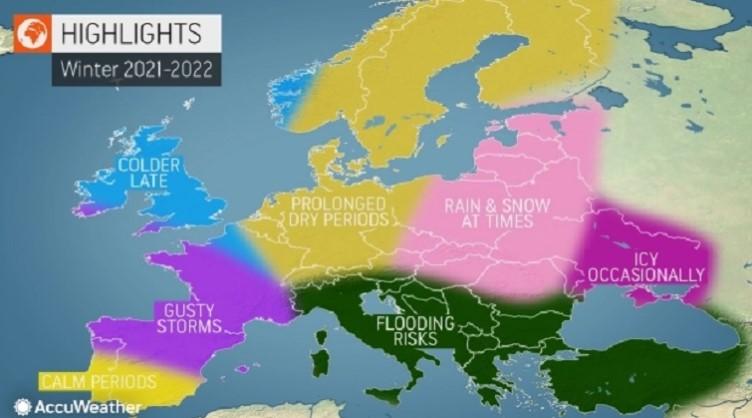 Prognoza "AccuWeathera" - Avaz