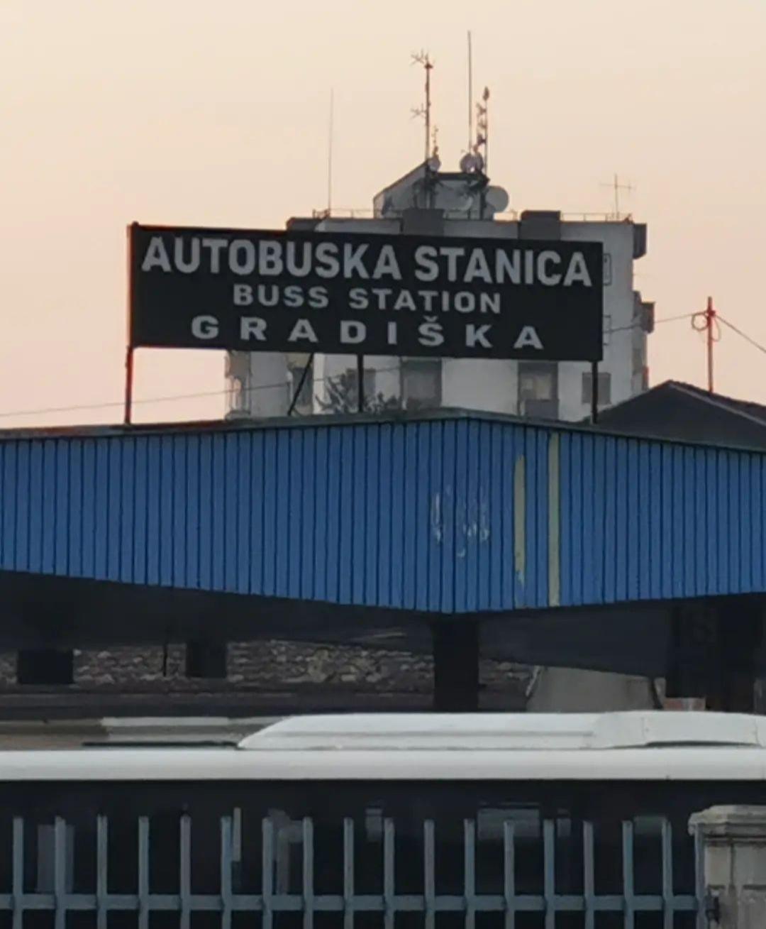 Autobuska stanica u Gradišci - Avaz