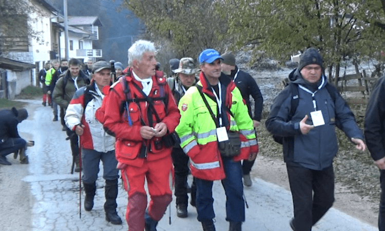 Peace march for Bosniaks from Kotor Varoš who went missing war in the last war