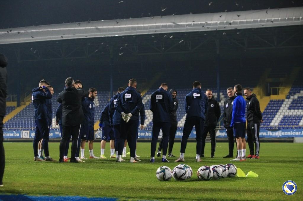 Zatvoren današnji trening "Zmajeva"