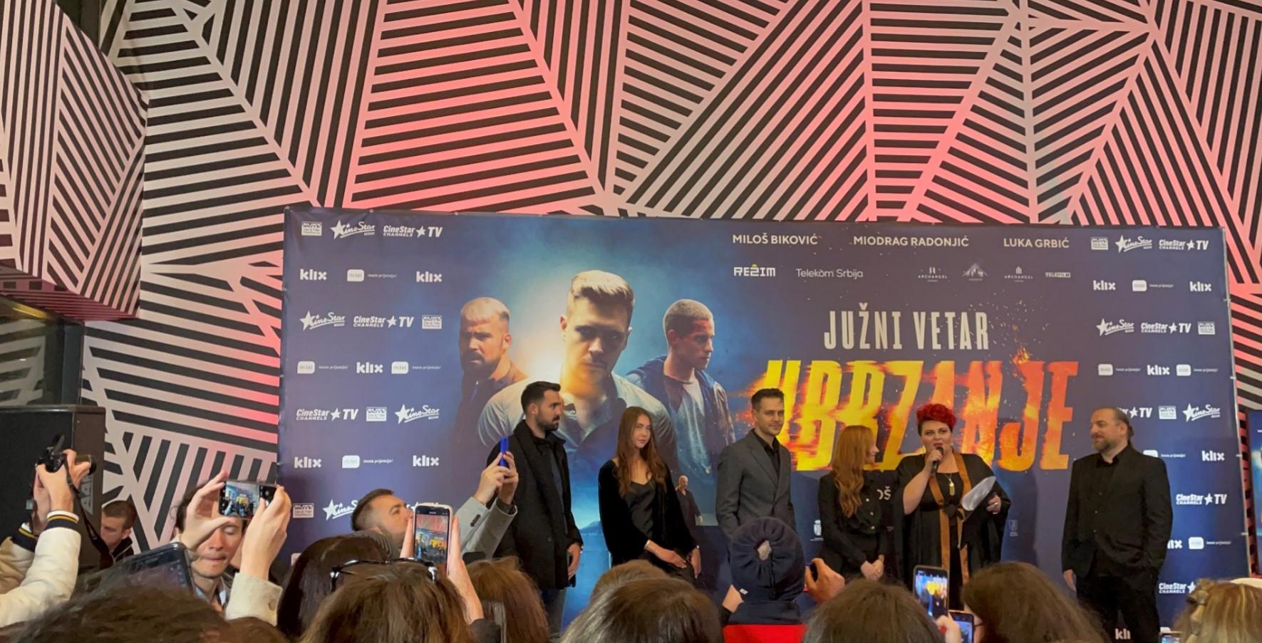 Sa premijere filma "Južni vetar: Ubrzanje" u Sarajevu - Avaz