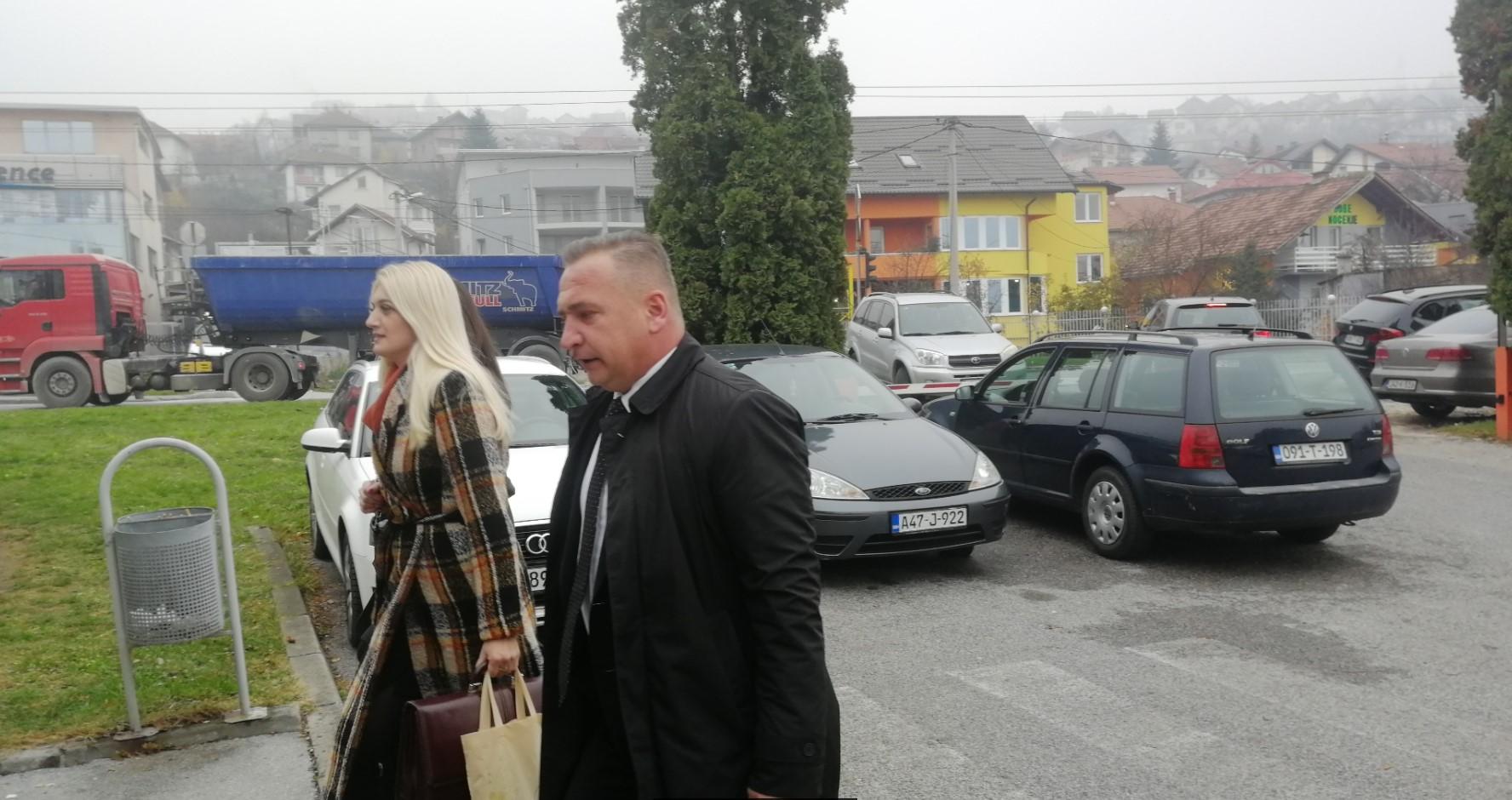 Arrival of the accused at the Court of B&H - Avaz