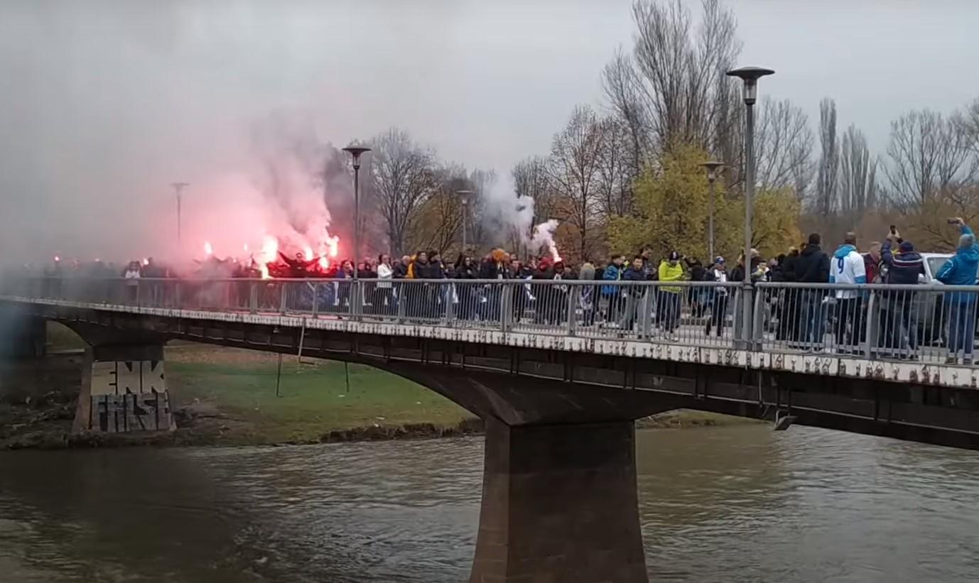 Spremni da "zapale" "Bilino polje": Pogledajte korteo BH Fanaticosa