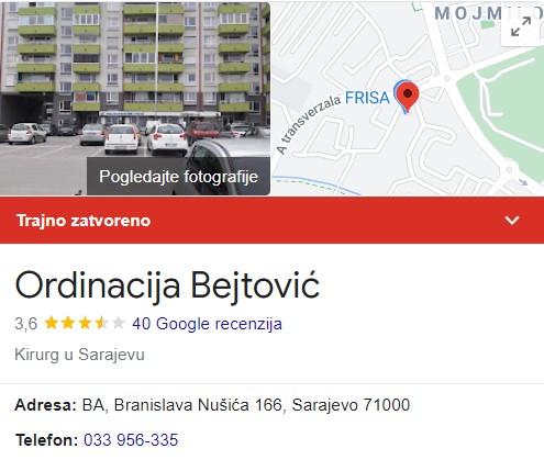 Ordinacija u kojoj je malena Džena operisana trajno zatvorena?