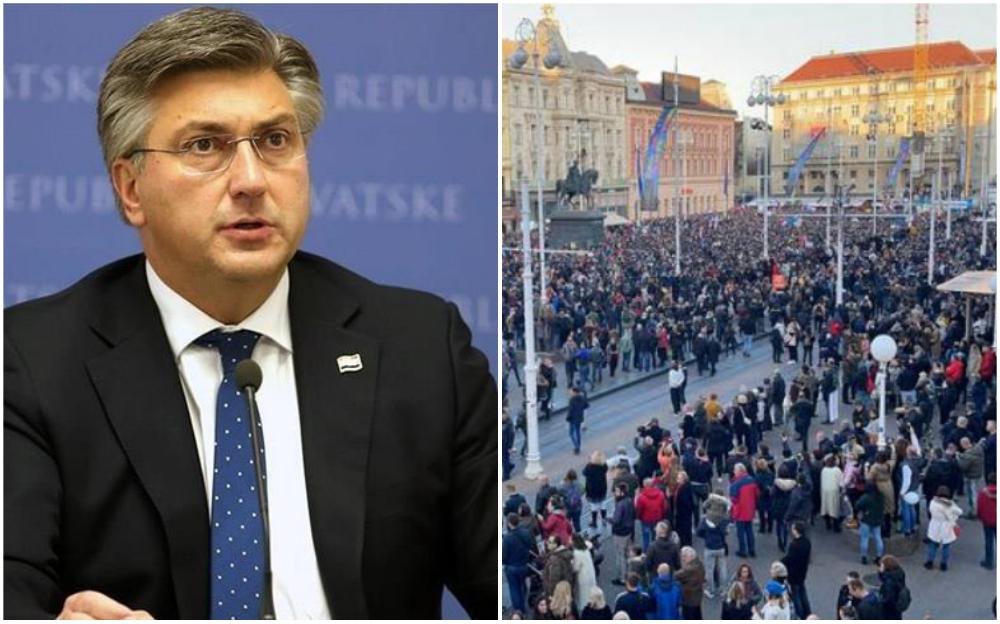 Plenković: Oni se boje male bijele vatice - Avaz