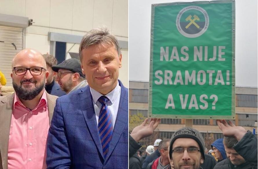 Dok rudari protestuju na ulici, Fadil s Bakirom šeta po dijaspori i traži glasove za SDA