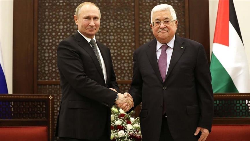 Vladimir Putin and Mahmoud Abbas - Avaz