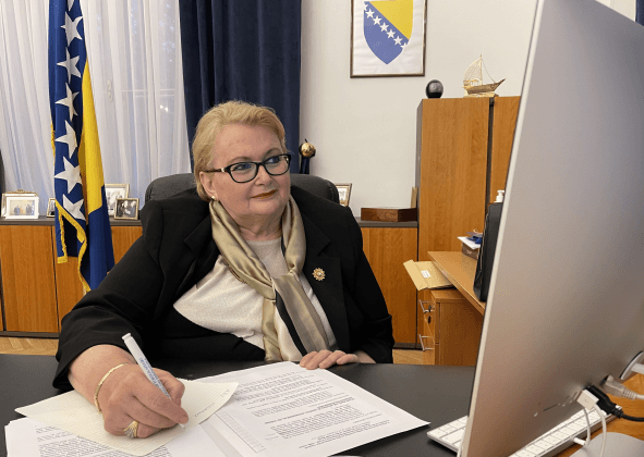 Ministrica vanjskih poslova BiH Bisera Turković - Avaz