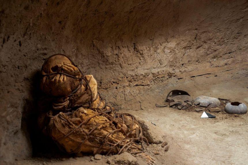 Mumija je pronađena unutar podzemne građevine pronađene na periferiji grada Lime - Avaz