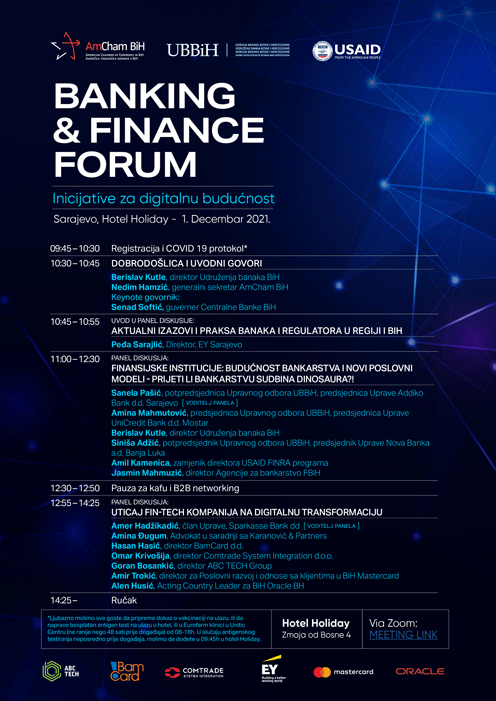 Sutra se u Sarajevu održava Banking&Finance Forum „Inicijative za digitalnu budućnost“ - Avaz