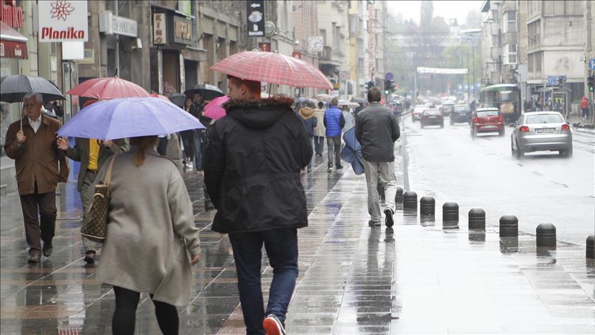 Ništa od snijega: Danas oblačno vrijeme, u Hercegovini pljuskovi