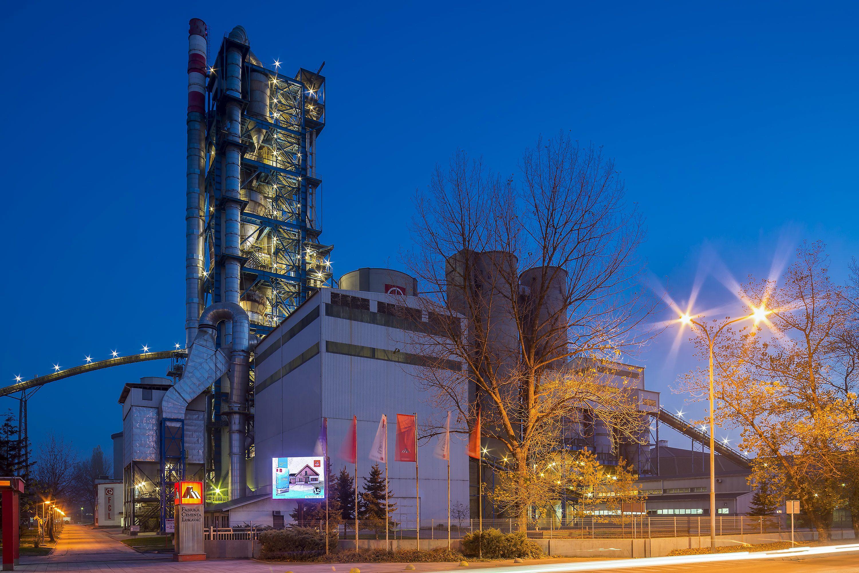 Visoki ekološki standardi Zelene fabrike cementa