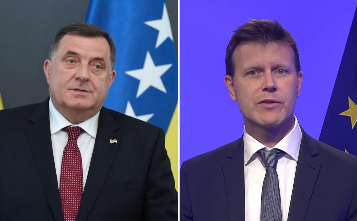 Dodik u Banjoj Luci danas sa zvaničnikom Velike Britanije Portmanom