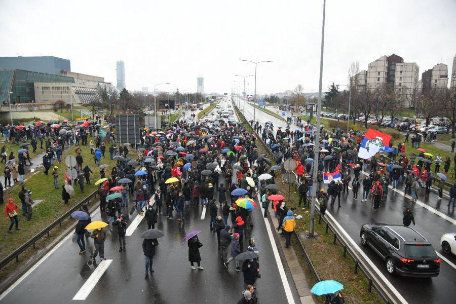 Sa današnjih protesta - Avaz