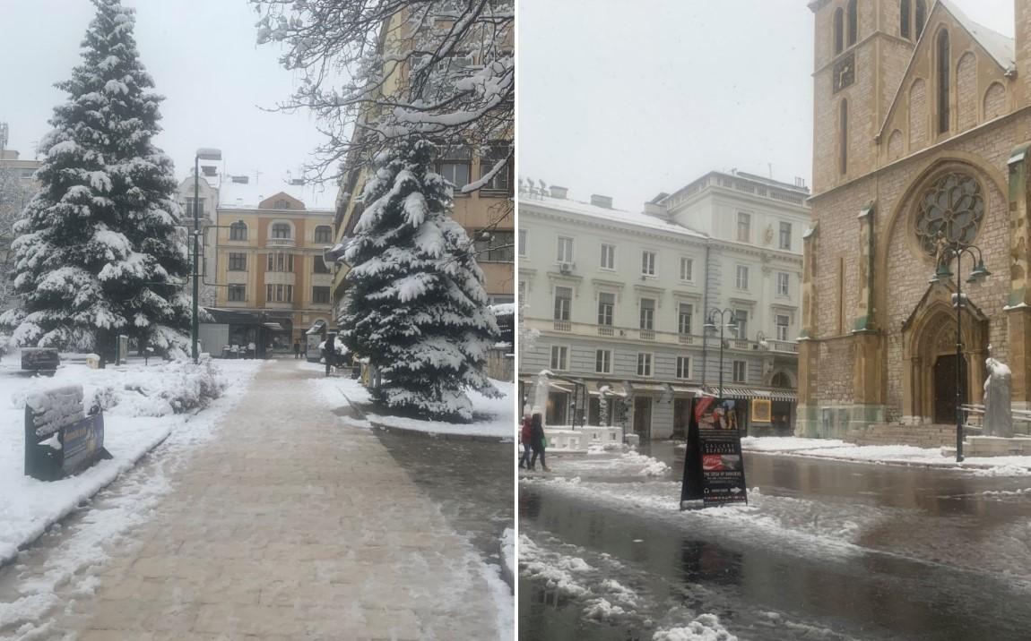 Zimska idila: Pogledajte kako izgledaju ulice Sarajeva