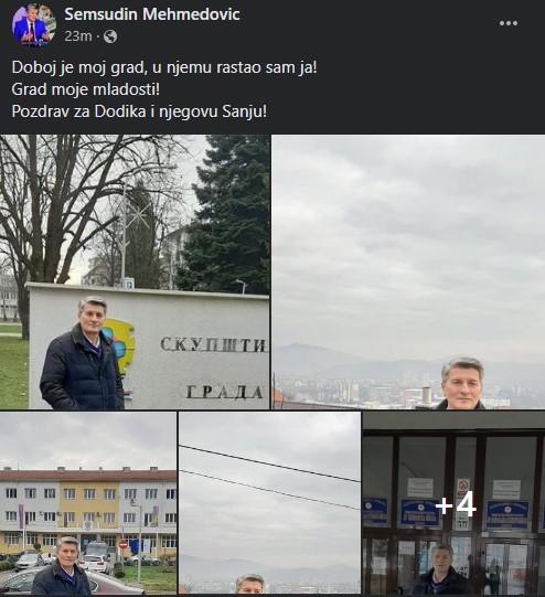 Objava Šemsudina Mehmedovića na Facebooku - Avaz