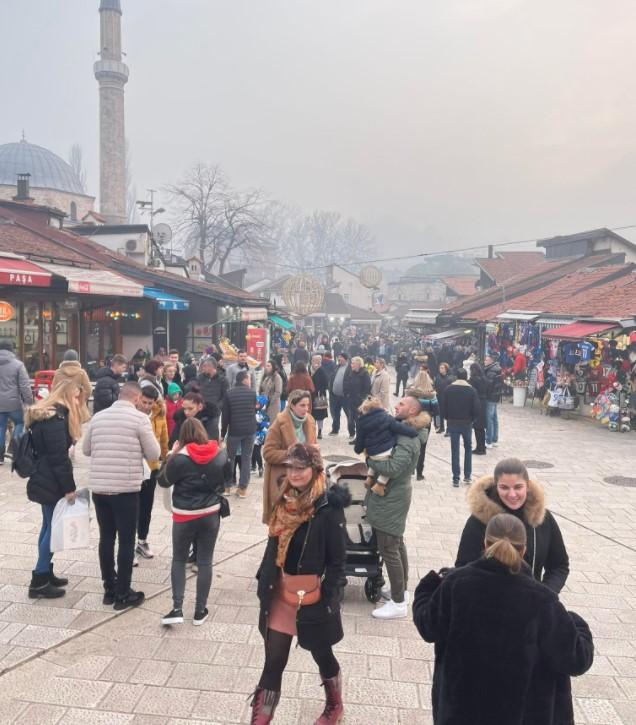 Sarajevo puno turista - Avaz